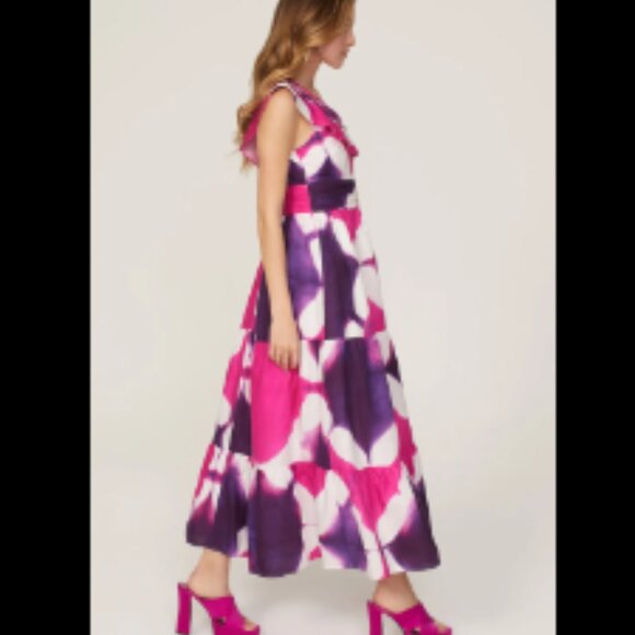 Busayo Collective Tie Dye One Shoulder Dress - Picture 5 of 7
